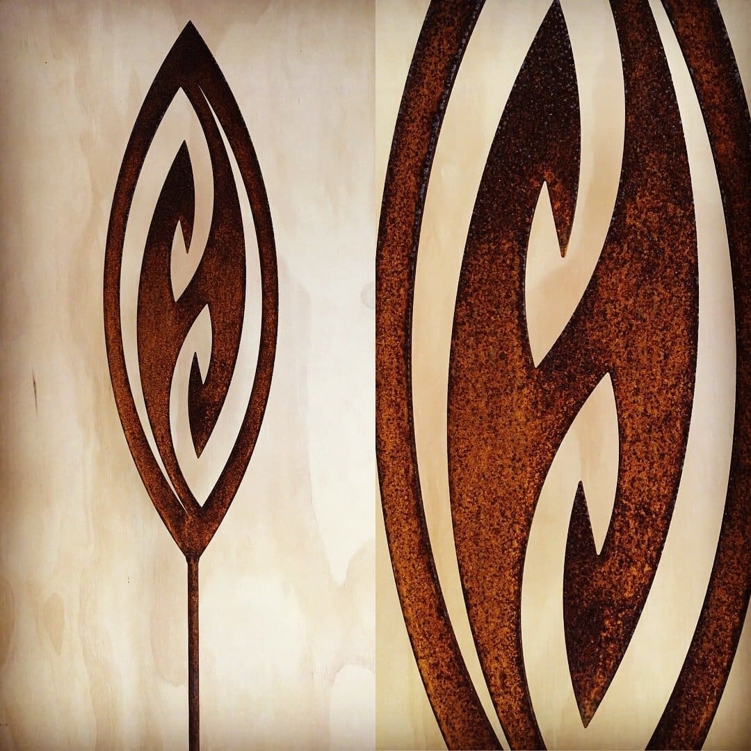 Huri Huri - Corten Spinning Art - Image 10