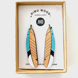 KOTARE FEATHER EARRINGS