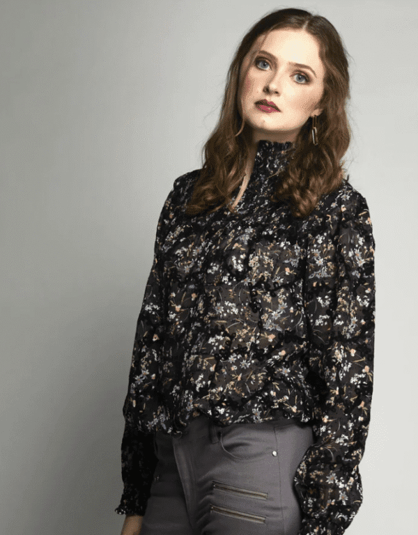 Melvin Blouse - Velvet Swirl - Image 2