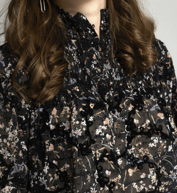 Melvin Blouse - Velvet Swirl - Image 3