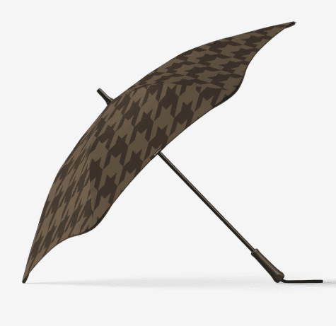 Blunt Classic - Cocoa Houndstooth Umbrella