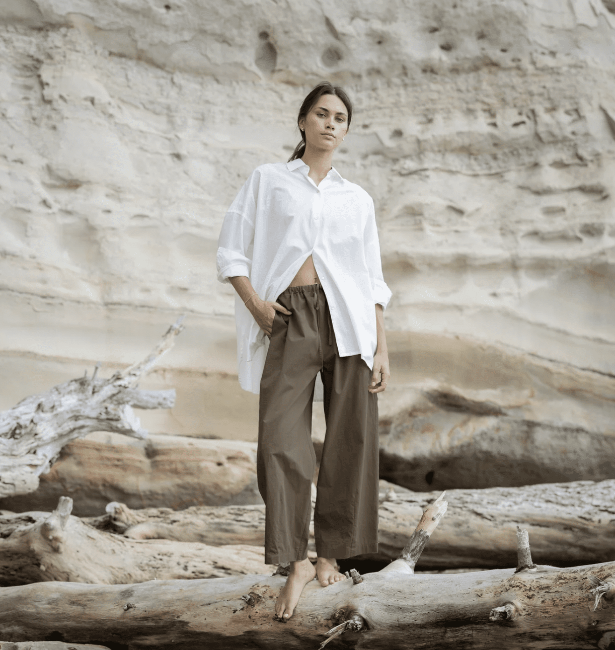 Effortless Pant - Cocoa
